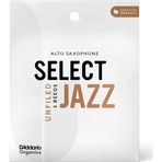D'Addario ORRS03ASX3S Organic Select Jazz Unfiled Alto Saksafon Kamışı No: 3 Soft (Profesyonel/Caz) - 3'lü Paket | Kimya