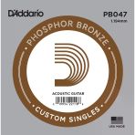Daddario PB047 Akustik Gitar Tek Tel Phosphor Bronze