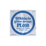 D'addario PL010 Plain Steel Mi Elektro Tek Tel