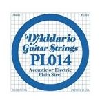 D'addario PL014 Plain Steel Si Elektro Tek Tel