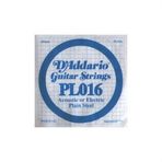 D'addario PL016 Plain Steel Elektro Tek Tel