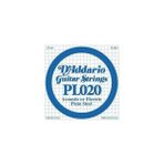 D'addario PL020 Plaın Steel Elektro Tek Tel