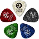 D'Addario Planet Waves Assorted Pearl Celluloid 25li Paket Pena (Light)