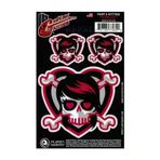D'addario Planet Waves Gt77032 Gitar Tattoo Sticker - Emo Girl Skull (Aksesuar) | İz Bırakmayan Yapışkan Teknolojisi, Kişiselleştirilmiş Gövde Tasarımı Ve Canlı Grafik Detayı
