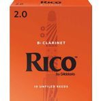 D'addario RCA1020 Woodwinds Rico Sib No:2 Klarnet Kamışı