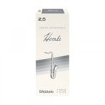 D'Addario RHKP5TSX250 Frederick Hemke Tenor Saksafon Kamışı No: 2.5 (Profesyonel) - 5'li Paket | Kısa Vamp Kesim, Koyu C