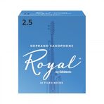 D'Addario RIB1025 Royal Soprano Saksafon Kamışı No: 2.5 (Orta Seviye/Eğitim) - 10'lu Paket | Dosyalı Kesim (Filed), Esne