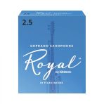 D'addario Rıb1025 Royal Soprano Saksafon Kamışı No: 2.5 (Orta Seviye/Eğitim) - 10'Lu Paket | Dosyalı Kesim (Filed), Esnek Cevap Ve Dengeli Performans