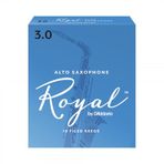 D'Addario RJB1030 Royal Alto Saksafon Kamışı No: 3.0 (Profesyonel/Eğitim) - 10'lu Paket | Gelişmiş Teknikler İçin Kararl
