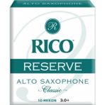 D'Addario RJR10305 Rico Reserve Alto Saksafon Kamışı No: 3.0+ (Profesyonel) - 10'lu Paket | Ara Sertlik ve Hassas Kontro