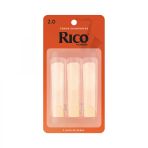 D'addario Rka0320 Rico Orange Box Tenor Saksafon Kamışı No: 2.0 (Başlangıç/Eğitim) - 3'Lü Paket | Klasik Turuncu Kutu, Kolay Çalım Ve Ekonomik Deneme Paketi