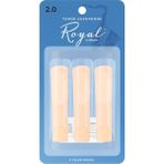 D'addario RKB0320 Royal Tenor Saksafon Kamışı No: 2.0 (Eğitim/hobi) - 3'lü Paket | Klasik ve Caz Için Çok Yönlü Kullanım, Kolay Ses Üretimi