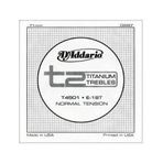 D'addario T4501 T2 Titanium 028 Normal Klasik Gitar Tek Tel