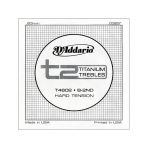 D'addario T4602 T2 Series Klasik Gitar Tek Teli - 2. Tel Si/B (Aksesuar) | Yüksek Yoğunluklu Titanium Materyal, Berrak Ses Sinyali, Dengeli Tansiyon Ve Uzun Ömürlü Performans