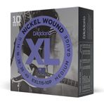 D'Addario Tel elektro gitar | dünya çapında en çok tercih edilen tel markası | EXL115-10P | nikel kaplama çelik | orta (11-49) | 10'lu paket