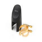 D'addario Woodwinds Rico H-Gold HTS1G Tenor Sax Bek Bileziği ve Kapak Seti