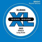 D'addario Xlb065 Xl Nickel Wound Bas Gitar Tek Teli ($0.065$ İnç) | D/Re Teli Standardı, Pürüzsüz Yüzey Dokusu, Çok Yönlü Kullanım Ve Kararlı Akort Performansı