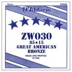 Daddario Zw030 85/15 Bronze Akustik Gitar Tek Tel