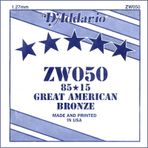 D'addario ZW050 Mi Akustik Gitar Tek Teli