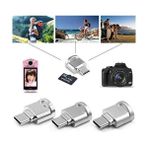 Daders Home 4477 USB Type-C 3.1 To Micro Sd Tf Hafıza Kart Okuyucu Otg Adaptörü - Option-1