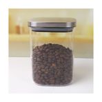 Daders Home 700ML Sızdırmaz Vakumlu Metal Kapaklı Borosilikat Cam Kavanoz – Hava Geçirmez & Dayanıklı Gıda Saklama Kabı (10CM x 13CM) - 0 Siyah - Option-1
