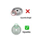 Daders Home Cook-Lab Büyük Uyumlu 8 Parça Fırın Ocak Bek Takımı (Profilo- Uyumsuz)