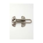 Daders Home Döküm Kapı Emniyet Kilidi, Ayarlanabilir, Kapı Emniyet Kelepçesi, 10 Cm, Renk Seçenekli, Yarım Açılabilir, Güvenlik Kilidi, Kolay Montajlı, Kilit Aksesuarı - Option-1 - Ahşap