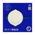 Daders Home Döküm Yuvarlak Izgara Tavası Döküm Demir Yekpare Saplı Edition Serisi ÇAP(Ø)28CM. Mavi - Option-1 - --