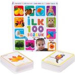 Daders Home Eğitici Hafıza Kartları Ilk 100 Sözcük Kelime Zeka Kartları - Bebekler Için Resimli Ilk 100 Kelimeler - Option-1