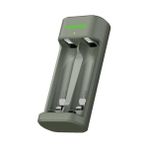 Daders Home Gp E221 USB Şarj Cihazı (Pilsiz Model) 2 Kanallı Hem Aa Hemde Aaa Şarjlı Piller Için - 1 Adet