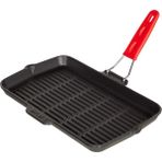 Daders Home Izgara Tava, Dikdörtgen, 21X36 Cm, Döküm Demir - Option-1 - --