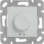 Daders Home / Metalik Beyaz Pro Dimmer Rl 20 500W Mekanizma ve Düğme/kapak - Option-1 - Ahşap