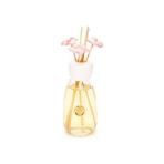 Daders Home Missi 230 ml Pembe Seramik Çiçek Taş Çubuklu Rose-Pudra Oda Kokusu - 1 Adet