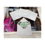 Daders Home Sevimli Küçük Mesaj Zarfı Karışık Renkli Davetiye Zarfları Tebrik Kartı Zarfı Mixed Colourful Envelope 7x9 cm (Karışık Bys) 10 Adet - -- - Option-1