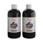 Daders Home Siyah Akrilik Boya 2'li Set 2X500GR - -- - Option-1