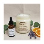 Daders Home Smell Of The Night 4’lü Premium Soya Mumu Seti | Calm Reflections, Wildwood, Mystic Serenity, Lovers Hill | 7 Oz Cam Kavanoz | 40+ Saat Yanma | Doğal, Paraben Içermez, Hediye Seti - Option-1
