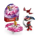 Daders Home Sora’nın Ejderha Spinjitzu Topacı 71824-6 Yaş ve Üzeri Çocuklar Için 2 Minifigürü Içeren Yaratıcı Oyuncak Yapım Seti, Doğum Günü Hediyesi (56 Parça) - Option-1
