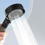 Daders Home Turbo Filtreli Duş Başlığı, Yüksek Basınçlı Filtreli El Duşu, 5 Fonksiyonlu Filtreli Duş Başlığı, Filtreli El Duşu - 1 lt