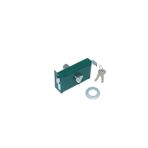 DAF İto Marka 541 14 Eski Tip Silindirli Tirajlı Demir Kapı Kilidi 14cm - Yeşil (KARŞILIKSIZ)