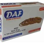 DAF Midi Brüt Kauçuk Ambalaj Lastiği, 50 gr, Pratik ve Ekonomik