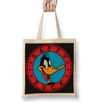 Daffy Duck Bez Çanta Uzun Saplı - Açık Bej - 40 X 40