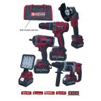 Daflong 5'Li Usta Seti 130Nm Matkap+1600Nm Somun S.+6 Kademe Devir Ayarlı Spiral-Hilti-Fener Dfl-281