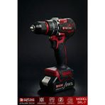 DAFLONG PRO 21V 130+ PARÇA ÇİFT AKÜLÜ ÇELİK MANDREN KÖMÜRSÜZ DARBELİ ŞARJLI MATKAP VİDALAMA DFL-7