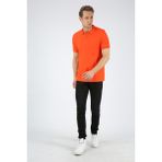 Dafron Classic Polo Yaka Pike Turuncu Erkek T-shirt