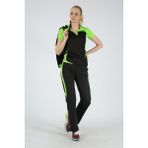 Dafron Kadın Kamp Polo T-Shirt - Siyah - Yeşil