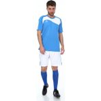 Dafron Wave Futbol Forma Şort - 2XL - Saks - Beyaz