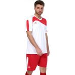 Dafron Wave Futbol Forma Şort - XL - Beyaz - Kırmızı