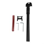 Dağ Yol Bisikleti için Alüminyum Alaşımlı Şok Emici Seatpost, Ayarlanabilir Rebound Yaylı 350mm Süspansiyon Sele Direği, 25.4-34.9mm (25.4mm)