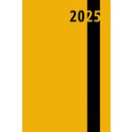 Dagboek 2025 : Dagelijkse planner , Geel (365 dagen)