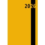 Dagboek 2026: Dagelijkse planner en persoonlijk notitieboekje, Geel